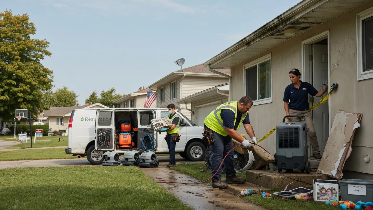 Water Damage Restoration in Bluford, IL near me